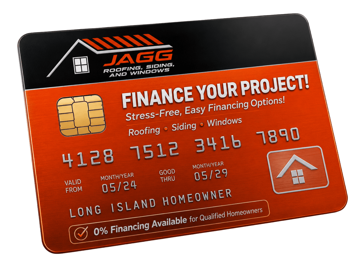JAGG Financing Card