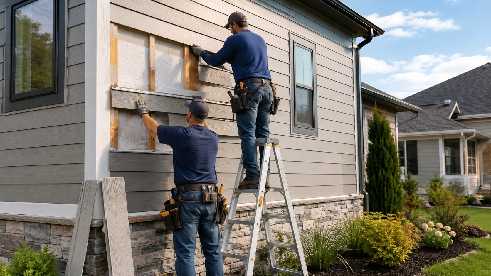 Siding Panel Repair Long Island