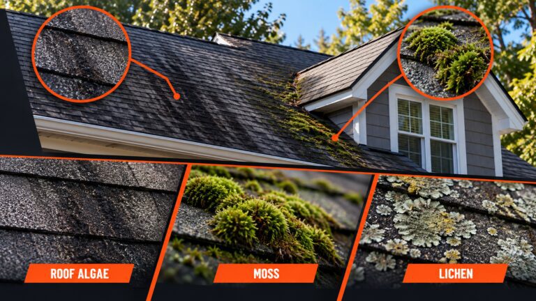 Why Is Moss or Algae Growing on My Long Island Roof?