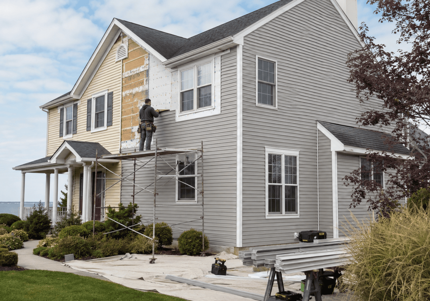 Long island siding replacement