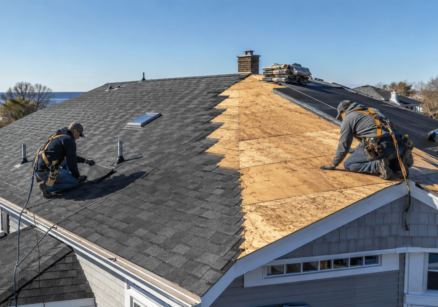 roof overlay or full tear off